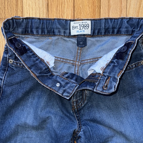 Children’s Place boot cut blue jeans boys size 10 - Picture 5 of 13